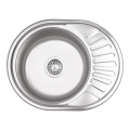 Кухонна мийка Lidz 5745 0,6 мм Micro Decor (LIDZ5745MDEC06) 1 – techzone.com.ua