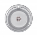 Кухонна мийка Lidz 510-D 0,6 мм Micro Decor (LIDZ510D06MD160) – techzone.com.ua