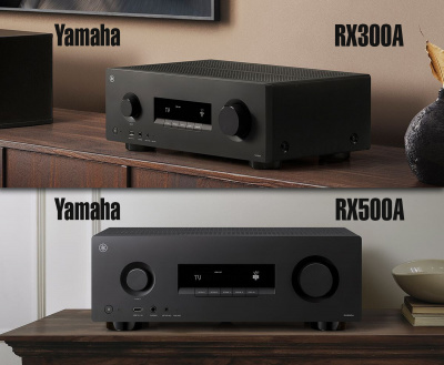 Yamaha презентує нові AV-ресивери для домашнього кінотеатру RX300A та RX500A