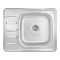 Кухонна мийка Lidz 6350 0,8 мм Micro Decor (LIDZ6350MDEC) 1 – techzone.com.ua