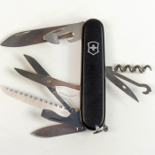 Складной нож Victorinox HUNTSMAN MAT черный матовый лак 1.3713.3.M0007p 5 – techzone.com.ua Складной нож Victorinox HUNTSMAN MAT черный матовый лак 1.3713.3.M0007p 5 – techzone.com.ua
