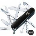 Складной нож Victorinox HUNTSMAN MAT черный матовый лак 1.3713.3.M0007p 1 – techzone.com.ua