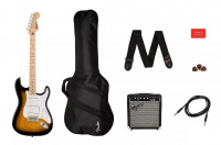 SQUIER BY FENDER SONIC STRATOCASTER PACK MN 2-COLOR SUNBURST Гитарный набор 1 – techzone.com.ua