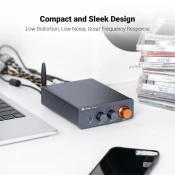 Підсилювач потужності Fosi Audio BT20A Pro DG 48V Grey 4 – techzone.com.ua