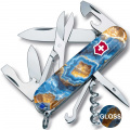 Складаний ніж Victorinox CLIMBER DESIGN Блакитний агат 1.3703.3.R2030pk 2 – techzone.com.ua