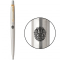 Ручка шариковая Parker JOTTER Stainless Steel GT BP Трезубец с дубовым венком 16032_T061b 1 – techzone.com.ua