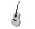 Акустическая гитара Alfabeto WG110 (Белый) + чехол 2 – techzone.com.ua