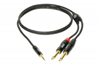 KLOTZ KY5-090 MINILINK PRO Y-CABLE BLACK 0.9 M Кабель комутаційний 2 – techzone.com.ua