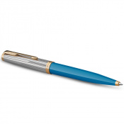 Ручка кулькова Parker PARKER 51 Premium Turquoise GT BP 56 432 2 – techzone.com.ua Ручка кулькова Parker PARKER 51 Premium Turquoise GT BP 56 432 2 – techzone.com.ua