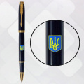 Ручка-роллер Parker IM UKRAINE Black GT RB Герб Украины сине-желт. 22022_T0076u 4 – techzone.com.ua