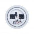 Дзеркало Qtap Virgo R400 з LED-підсвічуванням кнопковий перемикач, QT1878250640W 5 – techzone.com.ua