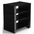 Стійка BLOK STAX 2G 4 Shelf Black Glass/ HG Black 2 – techzone.com.ua