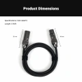 Кабель Fosi Audio XLR 1.2m (пара) 7 – techzone.com.ua