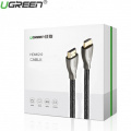 Кабель UGREEN HD131 HDMI to HDMI, 1.5 m, v2.0 UltraHD 4K-3D Braided Nylon Gray 50107 3 – techzone.com.ua