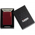 Запальничка Zippo 46021 ZL Reg Merlot Matte w Zippo 6 – techzone.com.ua