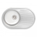 Кухонна мийка Qtap 7750 0,8 мм Satin (QT7750SAT08) 1 – techzone.com.ua
