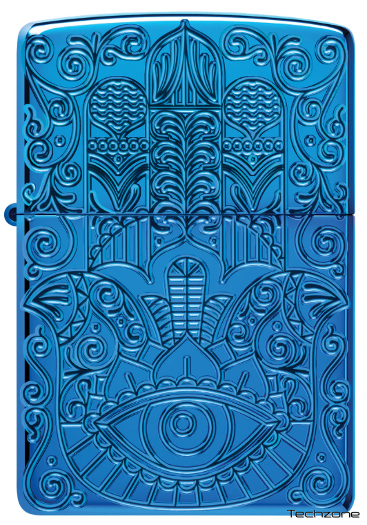 Запальничка Zippo Armor HP Blue Evil Eye Design 46752 2 – techzone.com.ua Запальничка Zippo Armor HP Blue Evil Eye Design 46752 2 – techzone.com.ua