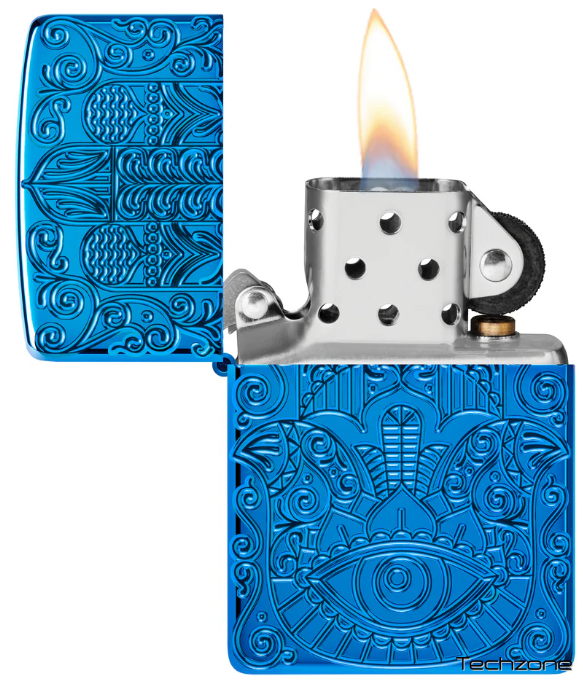 Запальничка Zippo Armor HP Blue Evil Eye Design 46752 3 – techzone.com.ua Запальничка Zippo Armor HP Blue Evil Eye Design 46752 3 – techzone.com.ua