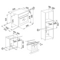 Духовой шкаф Franke Smart FSM 97 P XS 116.0606.096 нержавеющая сталь/черное стекло 4 – techzone.com.ua