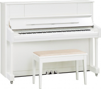 Піаніно YAMAHA U1J (Polished White)