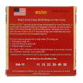 DR Strings HI-BEAM Acoustic 80/20 Bronze - Custom Light (11-50) 3 – techzone.com.ua