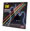 DR Strings NEON Multi-Color Bass - Medium - 5 String (45-125) 3 – techzone.com.ua