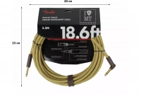 FENDER CABLE DELUXE SERIES 18.6' ANGLED TWEED Кабель інструментальний 2 – techzone.com.ua FENDER CABLE DELUXE SERIES 18.6' ANGLED TWEED Кабель інструментальний 2 – techzone.com.ua