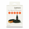 Набір для чищення пластин Lenco TTA-5in1 Wooden Cleaning Brush With Velvet Padding 9 – techzone.com.ua