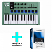 MIDI-клавіатура Arturia MiniLab 3 Mint Edition + Arturia Analog Lab V