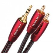 Аудіокабель AudioQuest Golden Gate 3.5mm-RCA 1.5m (GOLDG01.5MR) 1 – techzone.com.ua