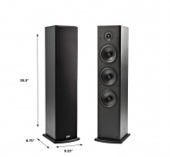 Підлогова акустика Polk Audio T50 black 4 – techzone.com.ua Підлогова акустика Polk Audio T50 black 4 – techzone.com.ua