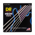 DR Strings NEON White Electric - Light (9-42) 1 – techzone.com.ua