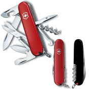 Складаний ніж Victorinox CLIMBER UKRAINE червоно-чорний 1.3703.1.3