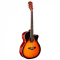 Акустическая гитара Alfabeto AG110 (3 Tone Sunburst) + чехол 1 – techzone.com.ua