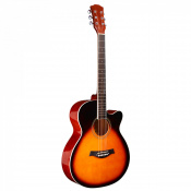 Акустична гітара Alfabeto AG110 (3 Tone Sunburst) + чохол 1 – techzone.com.ua