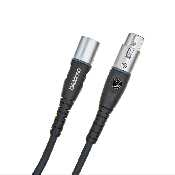 D'ADDARIO PW-M-25 Custom Series Microphone Cable (7.62m)