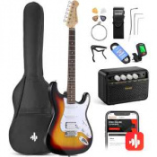 Donner Music DST-100 Sunburst Electric Guitar Kit Sunburst EC1098