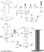 Стойки под акустику Norstone Stylum 1 Silver Satin 5 – techzone.com.ua Стойки под акустику Norstone Stylum 1 Silver Satin 5 – techzone.com.ua