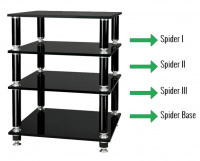 Стойка под Hi-Fi Norstone Spider Base 120 Black-Black 4 – techzone.com.ua Стойка под Hi-Fi Norstone Spider Base 120 Black-Black 4 – techzone.com.ua