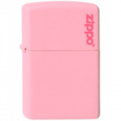 Запальничка Zippo Regular pink Logo 238 ZL