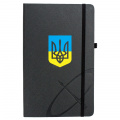 Набор Parker JOTTER Originals UKRAINE Black CT BP Трезубец сине-желтый (шариковая ручка + блокнот Parker) 5 – techzone.com.ua