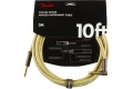 FENDER CABLE DELUXE SERIES 10' ANGLED TWEED Кабель инструментальный 1 – techzone.com.ua