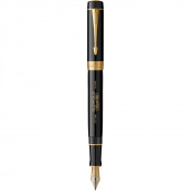 Ручка перова Parker DUOFOLD 135th Anniversary Precious Black GT FP18-С F 98 601 1 – techzone.com.ua