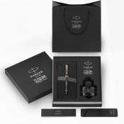 Ручка перова Parker DUOFOLD 135th Anniversary Precious Black GT FP18-С F 98 601 7 – techzone.com.ua Ручка перова Parker DUOFOLD 135th Anniversary Precious Black GT FP18-С F 98 601 7 – techzone.com.ua