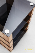 Стойка под AV аппаратуру ADLUX MODUL AV-4-600 Oak-Transparent Glass 3 – techzone.com.ua Стойка под AV аппаратуру ADLUX MODUL AV-4-600 Oak-Transparent Glass 3 – techzone.com.ua