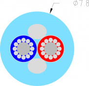 Межблочный кабель Supra EFF-IXLR AUDIO PAIR 75CM 1001900198 4 – techzone.com.ua