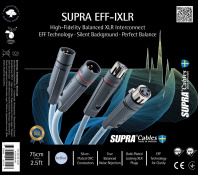 Міжблочний кабель Supra EFF-IXLR AUDIO PAIR 75CM 1001900198 6 – techzone.com.ua
