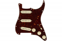 Пікгард зі звукознімачами FENDER PRE-WIRED STRAT PICKGUARD TEX-MEX SSS TORTOISE SHELL