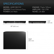 Система охлаждения AC Infinity AIRCOM S10 Black 5 – techzone.com.ua Система охлаждения AC Infinity AIRCOM S10 Black 5 – techzone.com.ua