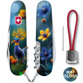 Складаний ніж Victorinox SPARTAN DESIGN Райська синя пташка 1.3603.3.R2090pk 3 – techzone.com.ua